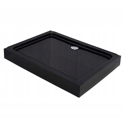 Przejdź do produktu KABINA PRYSZNICOWA 120x90cm + BRODZIK CZARNY 14cm + SYFON PRZESUWNA CZARNA