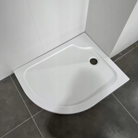 Przejdź do produktu KABINA PRYSZNICOWA 100x80 + BRODZIK 5cm+ SYFON PRZESUWNA ASYMETRYCZNA PRAWA